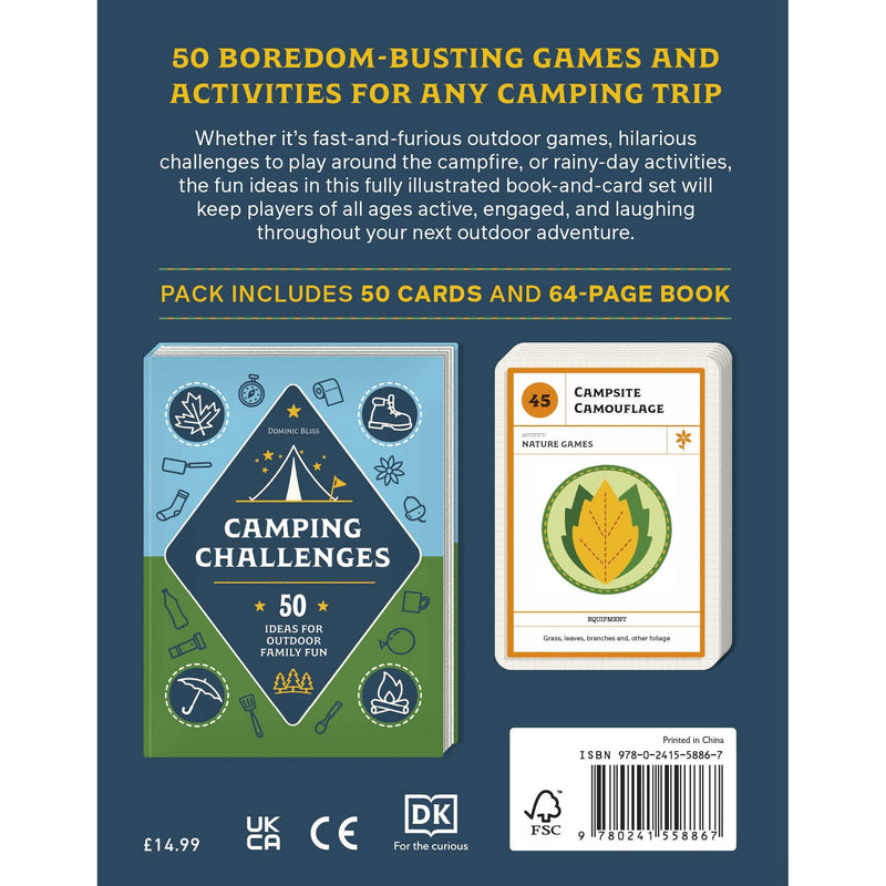 Camping Challenges - Back Cover