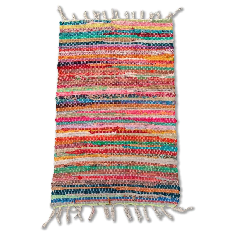Multi-Colour Woven Rug