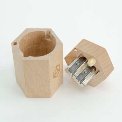 Stockmar Wooden Twin-Hole Pencil Sharpener