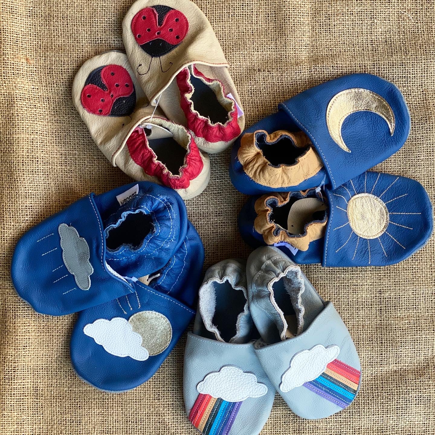 Baby on sale blue slippers