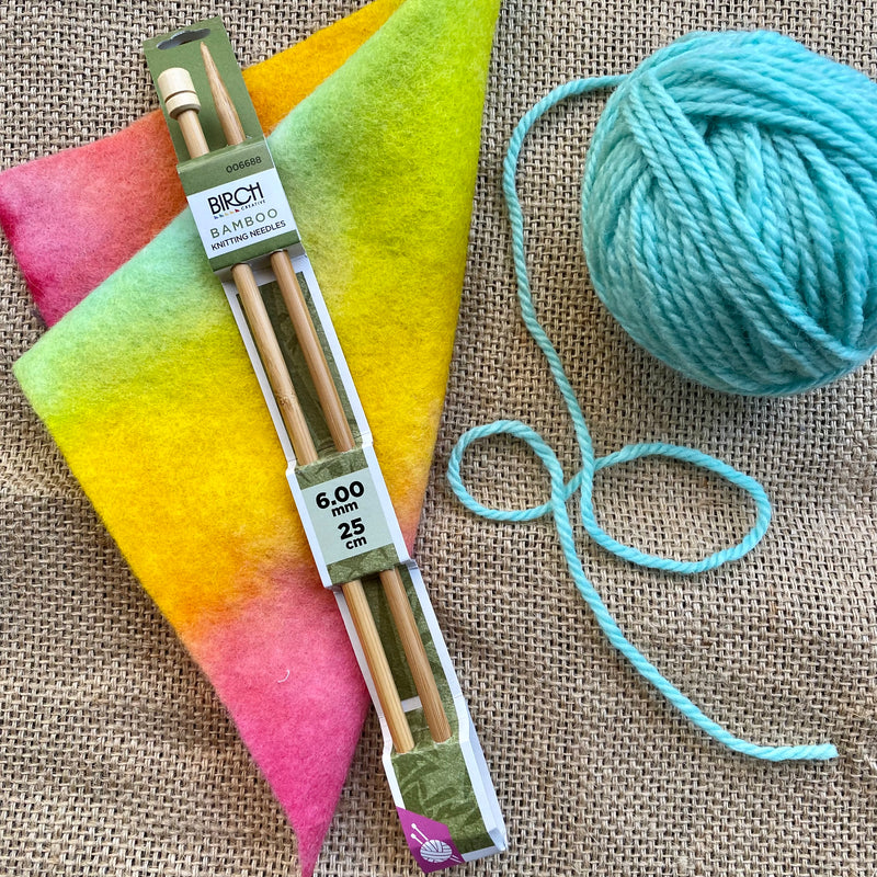 Bamboo Knitting Needles 6mm