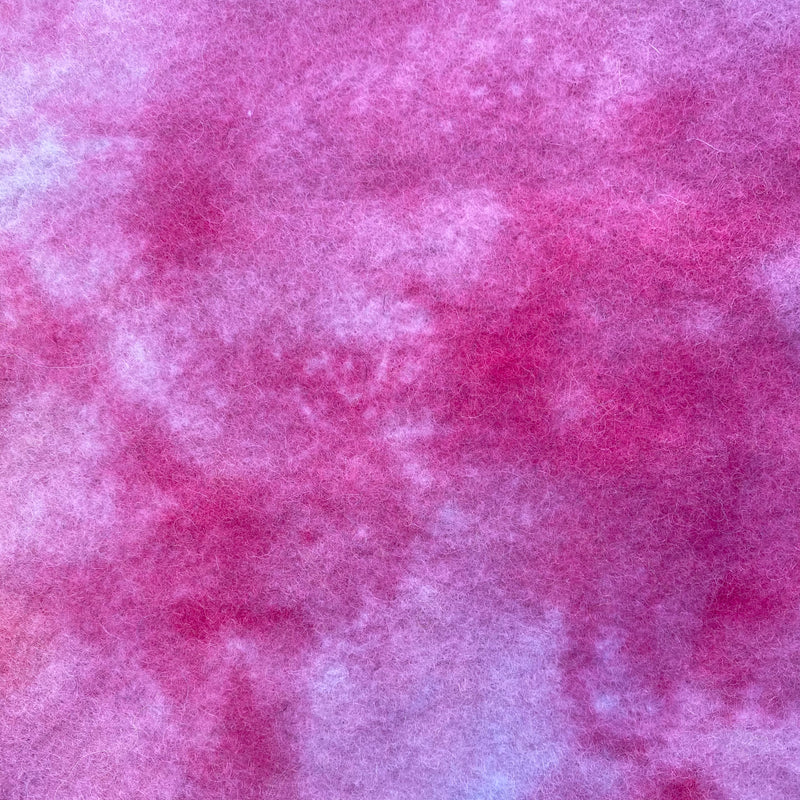 Hand-Dyed Wool Felt, Petal Pink