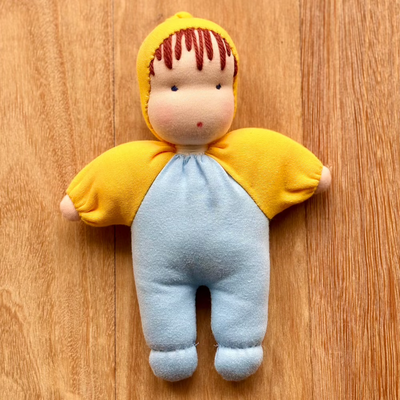 Handmade Floppy Steiner / Waldorf Doll, front