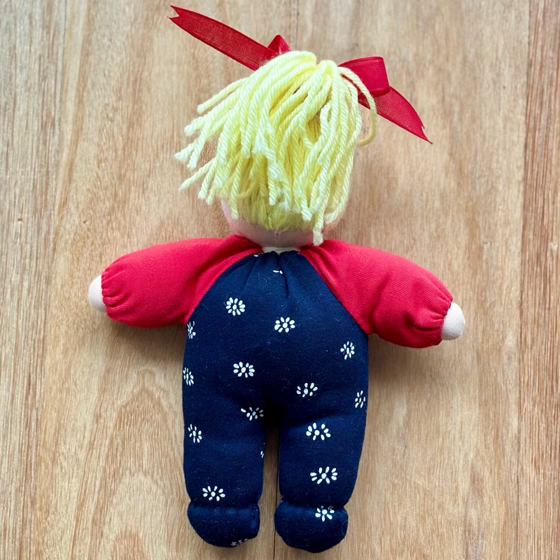 Handmade large Steiner / Waldorf Doll, back