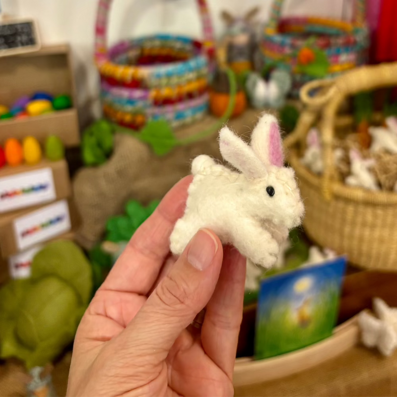 Baby Felt Wool Bunny