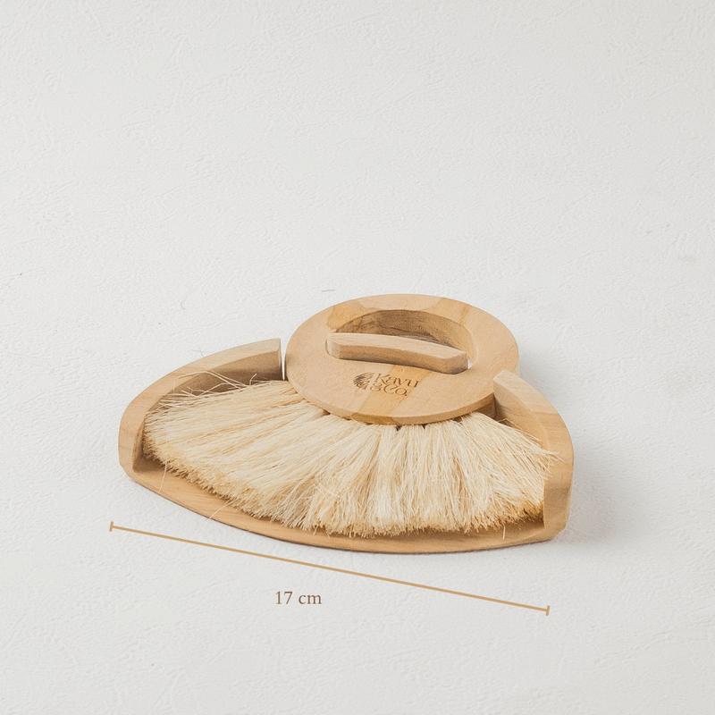 Wooden Dustpan & Brush Set