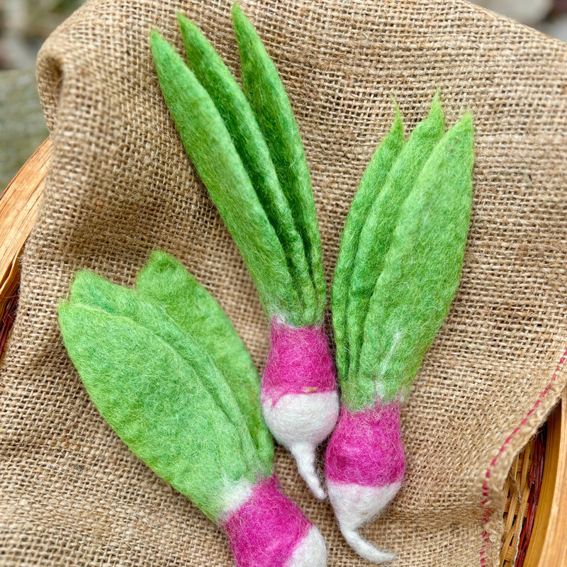 Mini Felt Turnip