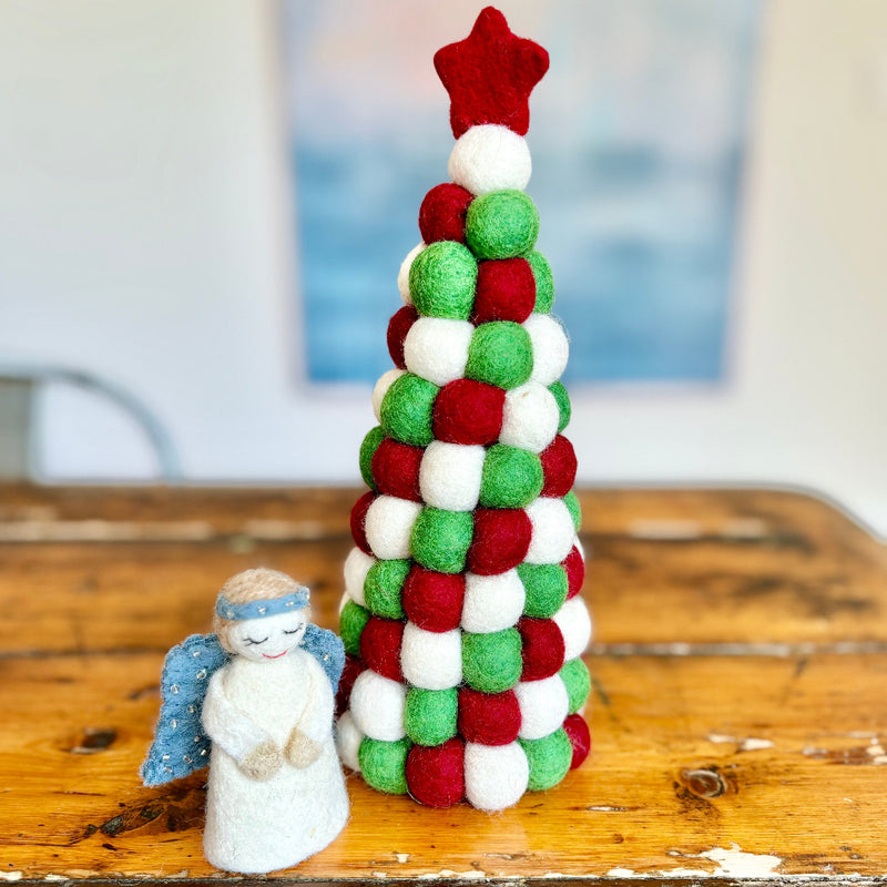 Felt Ball Christmas Tree Grassroots Eco Store