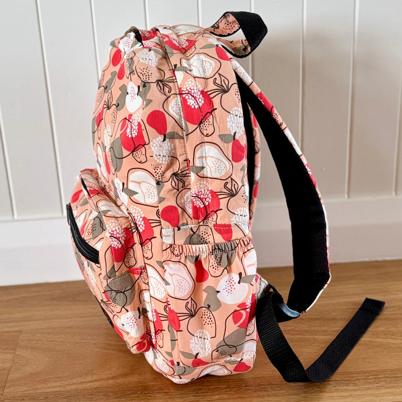 Beekeeper Parade Mini Strawberry Backpack, side view