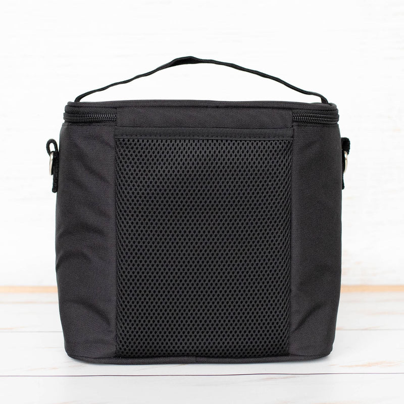 Insulated Lunch Bag, mesh pocket on back