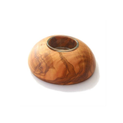 Wooden Round Tealight Candle Holder