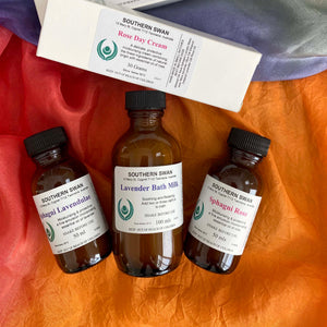 Southern Swan Natural Skincare - Sphagni Rose, Lavender and Bath Milk