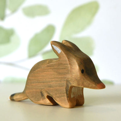 Wooden Australian Bilby Figurine