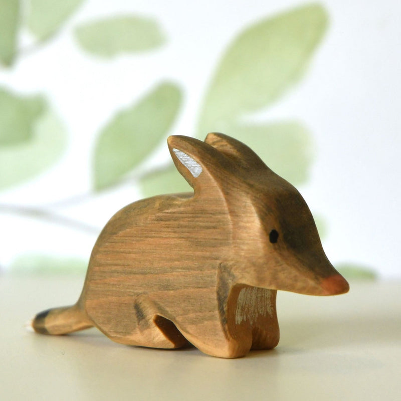 Wooden Australian Bilby Figurine