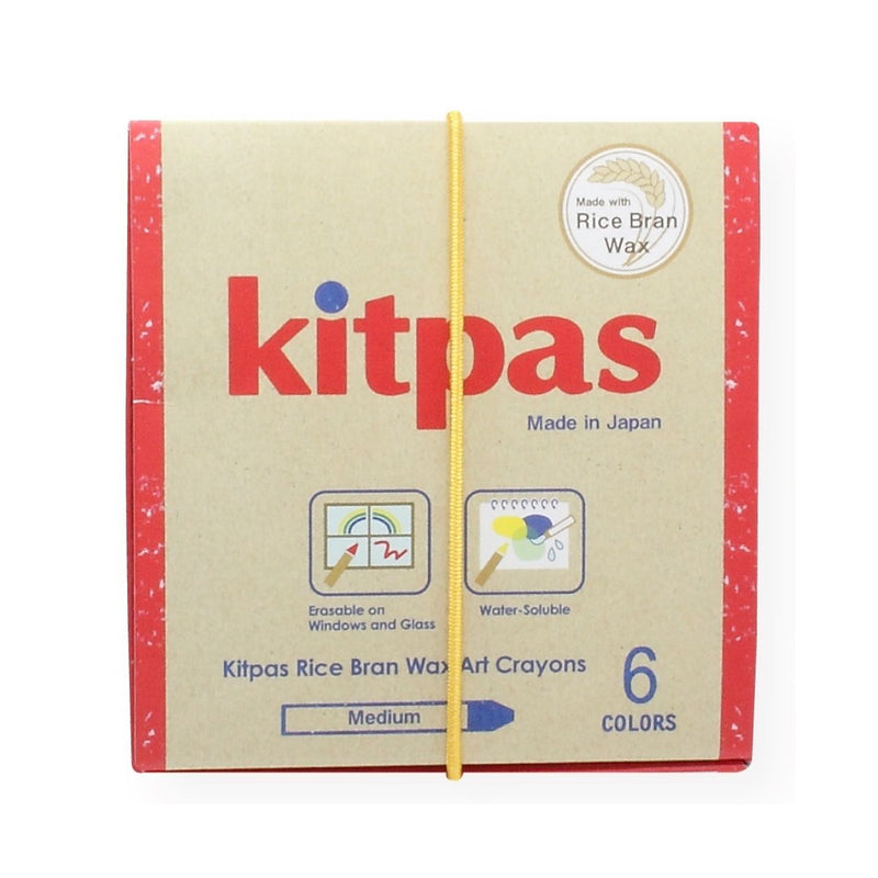 Kitpas Rice Bran Wax Crayons
