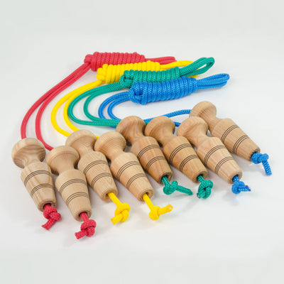 Mader Adjustable Wooden Skipping Ropes