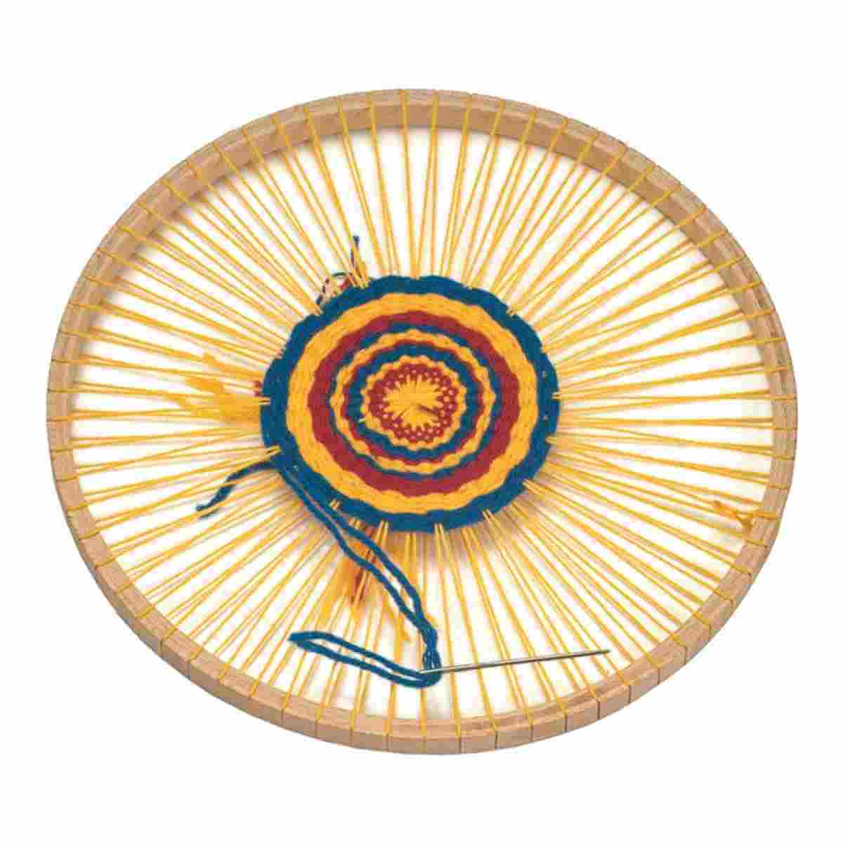 Wooden Round Weaving Frame | Grassroots Eco Store