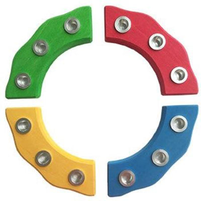 Coloured Birthday Ring Quarters