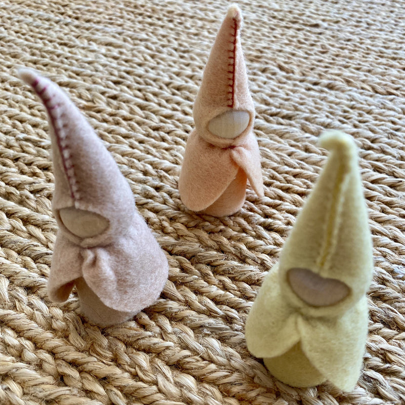 Gnome- Natural Dyed Felt