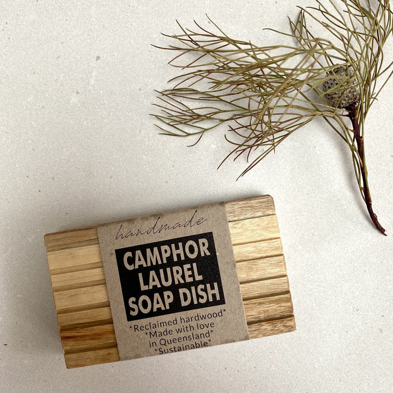 Timber Soap Dish made from Reclaimed Camphor Laurel