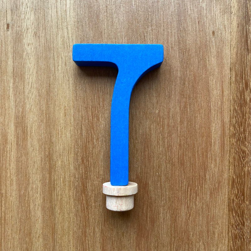 Wooden Birthday Numbers