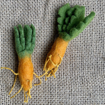 Mini Felt Carrot