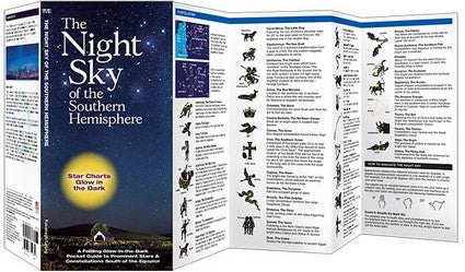 The Night Sky of the Southern Hemisphere, folding guide