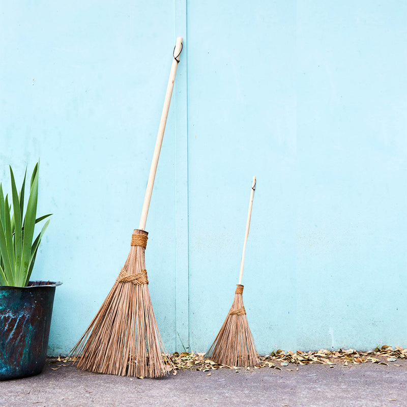 coconut palm outdoor broom Ecomax Coconut Palm Broom