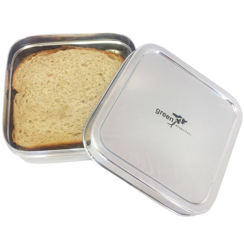 Lunchbox, Green Essentials - Stainless Steel Sandwich Box