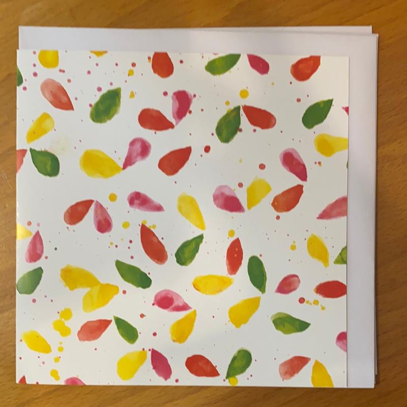 Card & Envelope - Petals