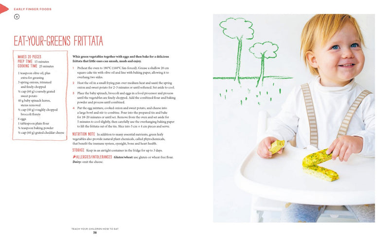 One Handed Cooks - How to raise a healthy, happy eater from baby to school age